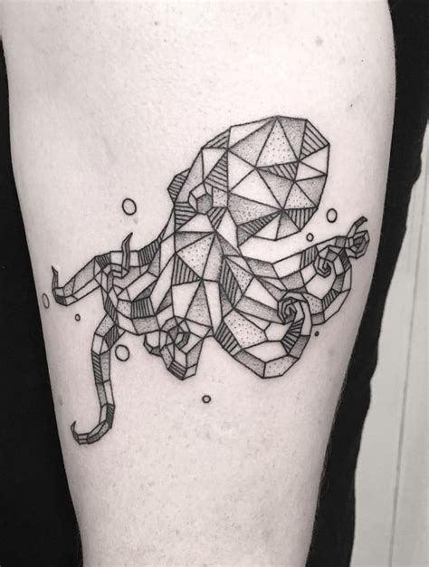 geometric octopus tattoo|Octopus Tattoo